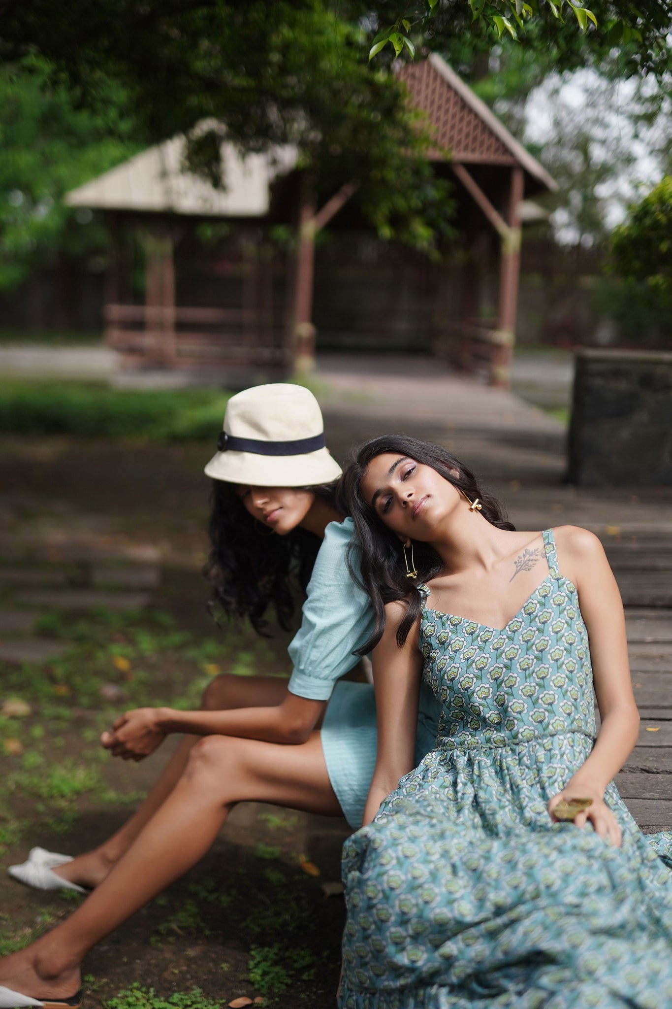 Cotton Silk Floral Printed Tiered Maxi Dress.