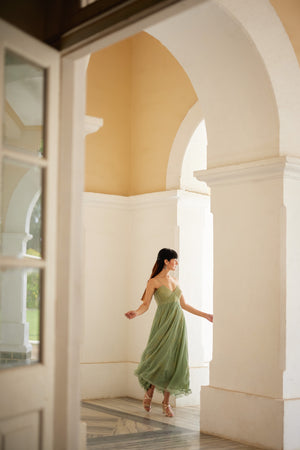 Sage Green Maxi Dress