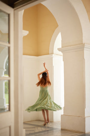 Sage Green Maxi Dress