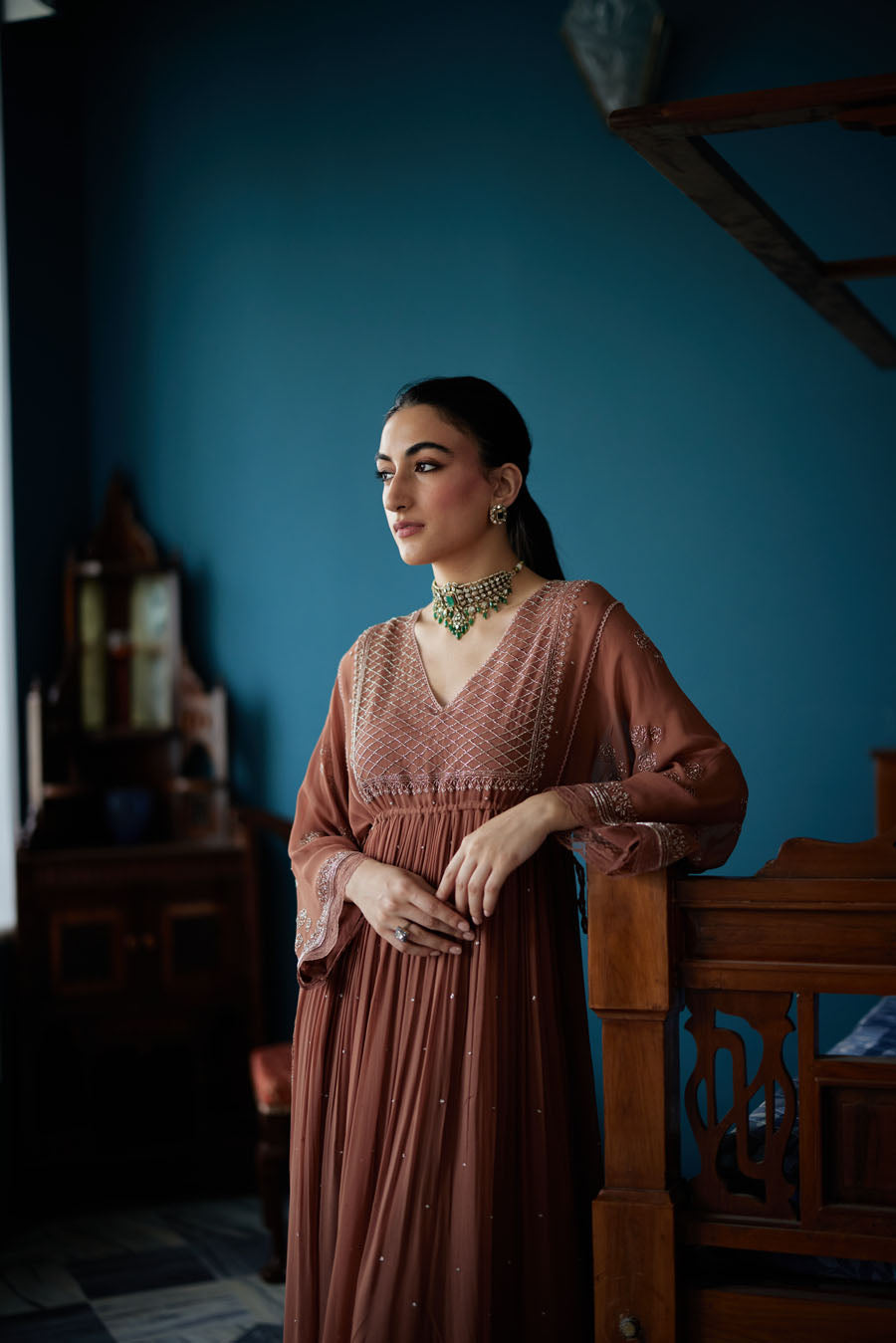 Nutmeg Kaftan Set